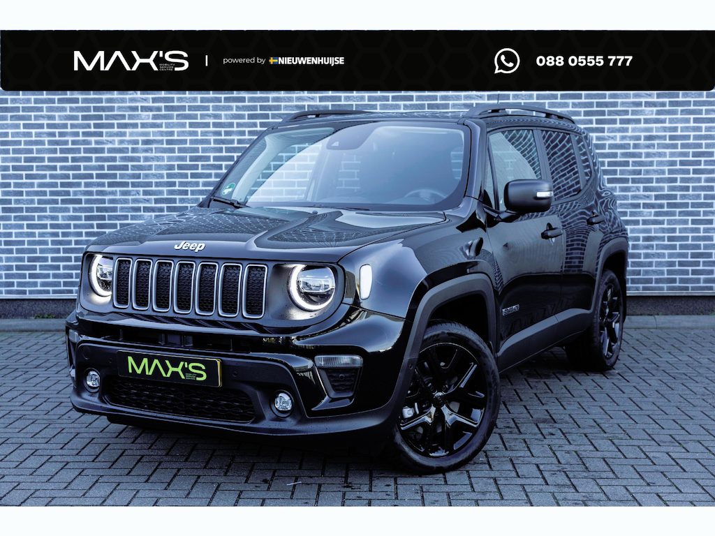 Jeep Renegade 4xe 190 Plug-in Hybrid Electric Summit | Trekhaak | Achteruitrijcamera | Parkeersensoren | Keyless Entry | Stoelverwarming | Cruise Control Adaptief | Dodehoekdetectie | Navigatie UConnect | Apple Carplay | Android Auto