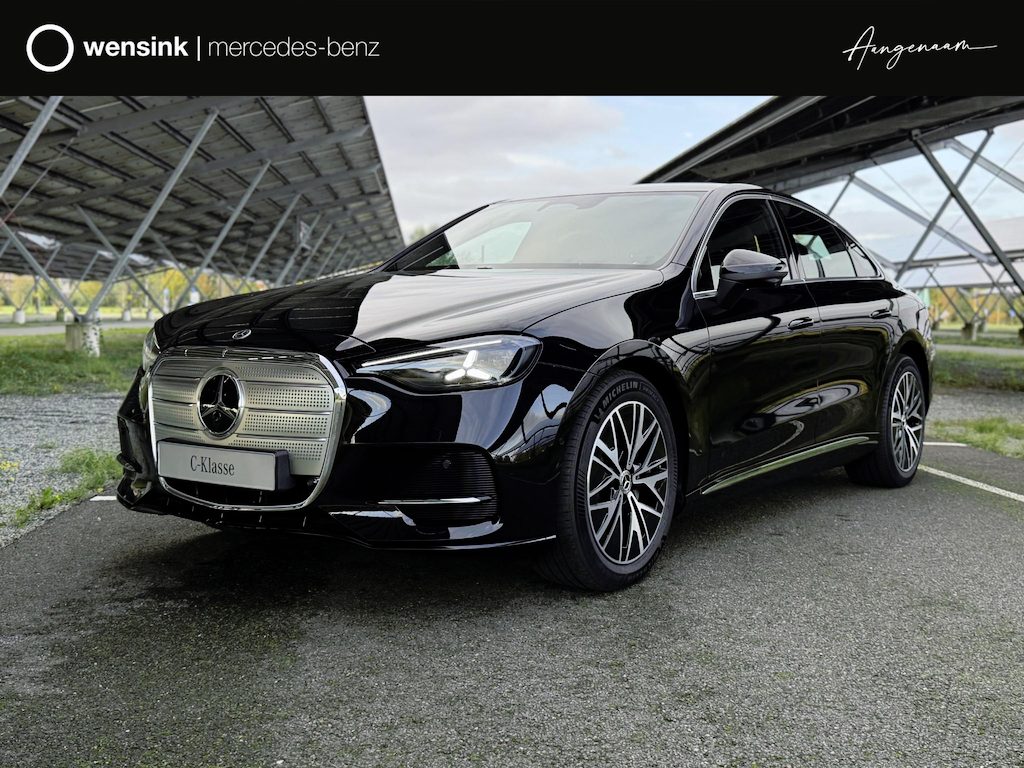 Mercedes-Benz C-klasse 400 4MATIC Business Solution Luxury 94 kWh | Superscreen | Magic Sky Control | Memory stoelen | Sfeerverlichting | Stoelverwarming |