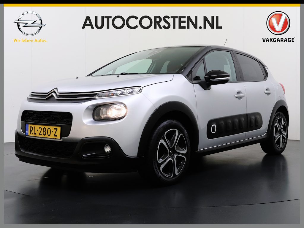 Citroën C3 82PK 5Drs Navi Apple Carplay Android Auto Bluetooth Isofix Ecc Pdc Cruise Control Privacy Glas Lmv Lane Assist Origineel Nederlandse Auto
