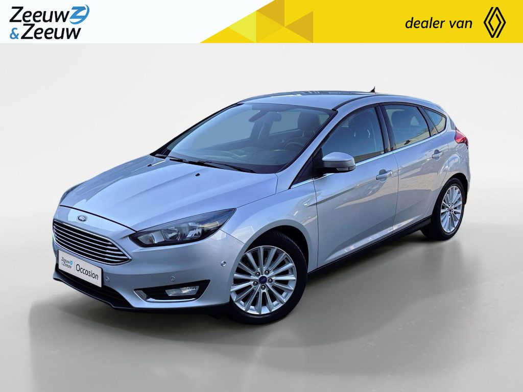 Ford Focus 1.0 Titanium | 1e eigenaar | Adaptive cruise | Multimedia | Parkeer sensoren | Led koplampen |