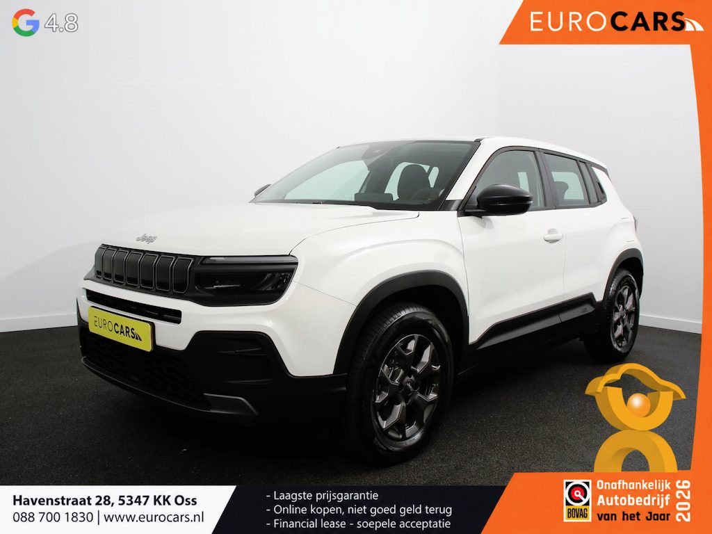 Jeep Avenger Longitude 54 kWh Automaat SOH 96% Navigatie Apple Carplay/ Android Auto Parkeersensor achter Cruise Control Full LED Virtual Cockpit Climate Control
