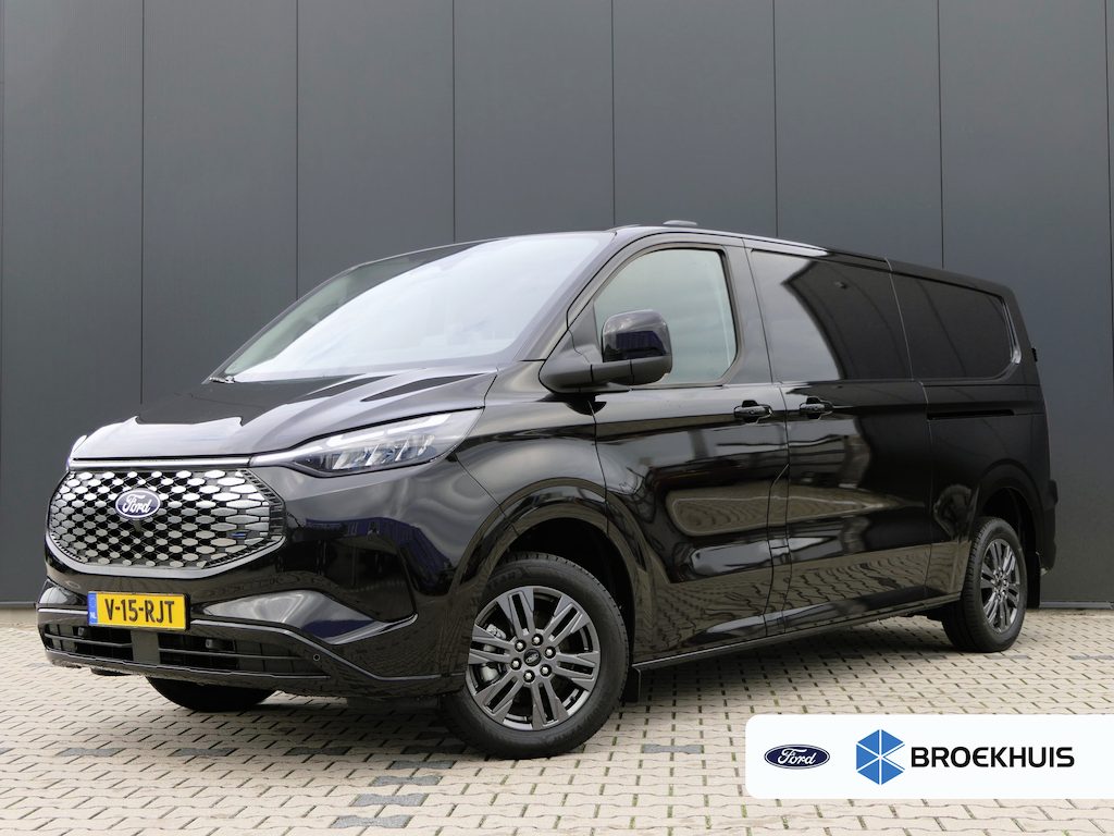 Ford E-Transit Custom 340 L2H1 Limited 71 kWh | 218pk | LED Koplampen | Stoelverwarming | Lichtmetalen Velgen | CarPlay/Android Auto | Camera