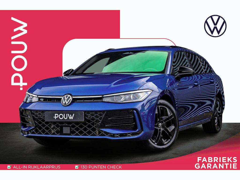 Volkswagen Passat Variant 1.5 eHybrid 272pk R-Line Edition | SoH 100% | Panoramadak | Trekhaak | Leer | Harman/Kardon