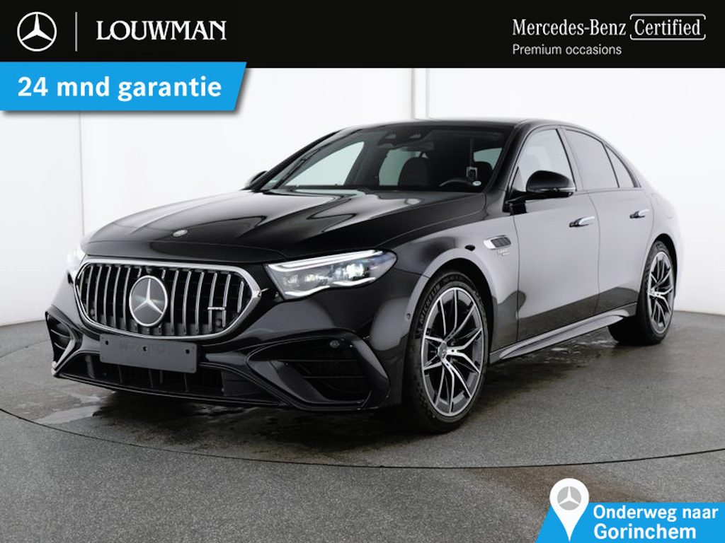 Mercedes-Benz E-klasse Mercedes-AMG 53 4MATIC+ Premium Plus | MBUX Superscreen | AMG Night Pakket | Alarm Klasse 3 | Distronic | 20 Inch AMG Velgen | AMG Real Performance Sound | AC en DC Laden. Inclusief 24 maanden Mercedes-Benz Certified garantie voor Europa.