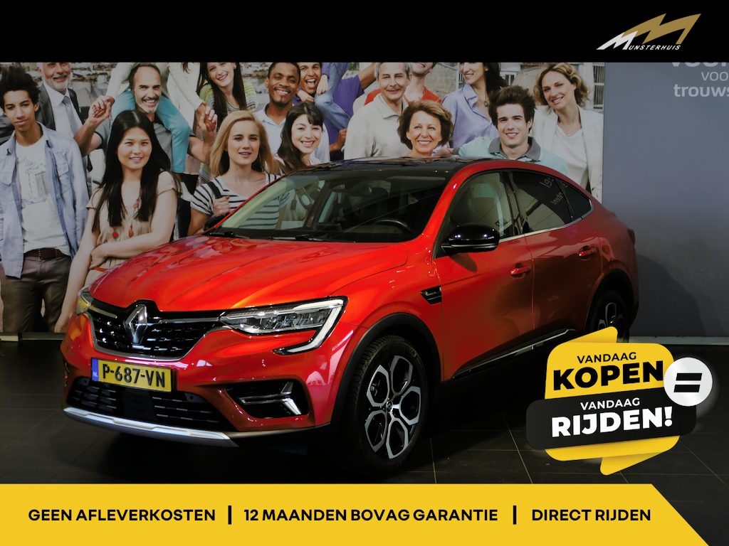 Renault Arkana 1.6 E-Tech Hybrid 145 Intens - Occasion Lease vanaf €509 p/m - Apple carplay/ Android auto - Adaptive cruise - Clima - Navi