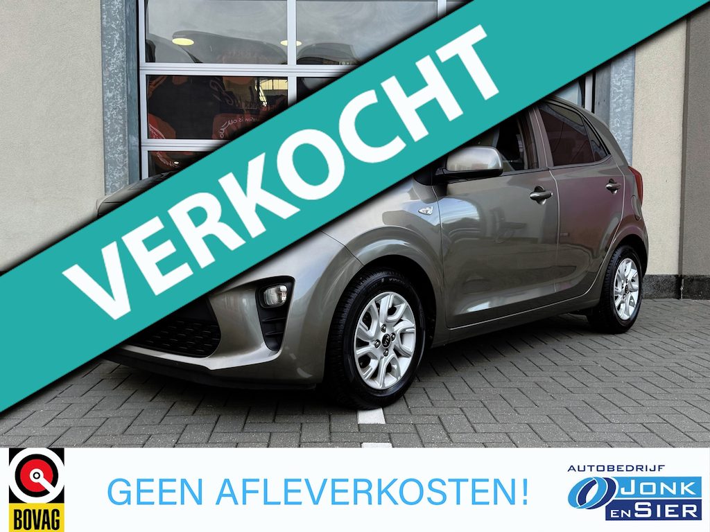 Kia Picanto 1.0 CVVT ComfortPlusLine Navigator|Apple CarPlay/Android Auto|4-seiz.banden|Camera|Navi|Velgen|Airco