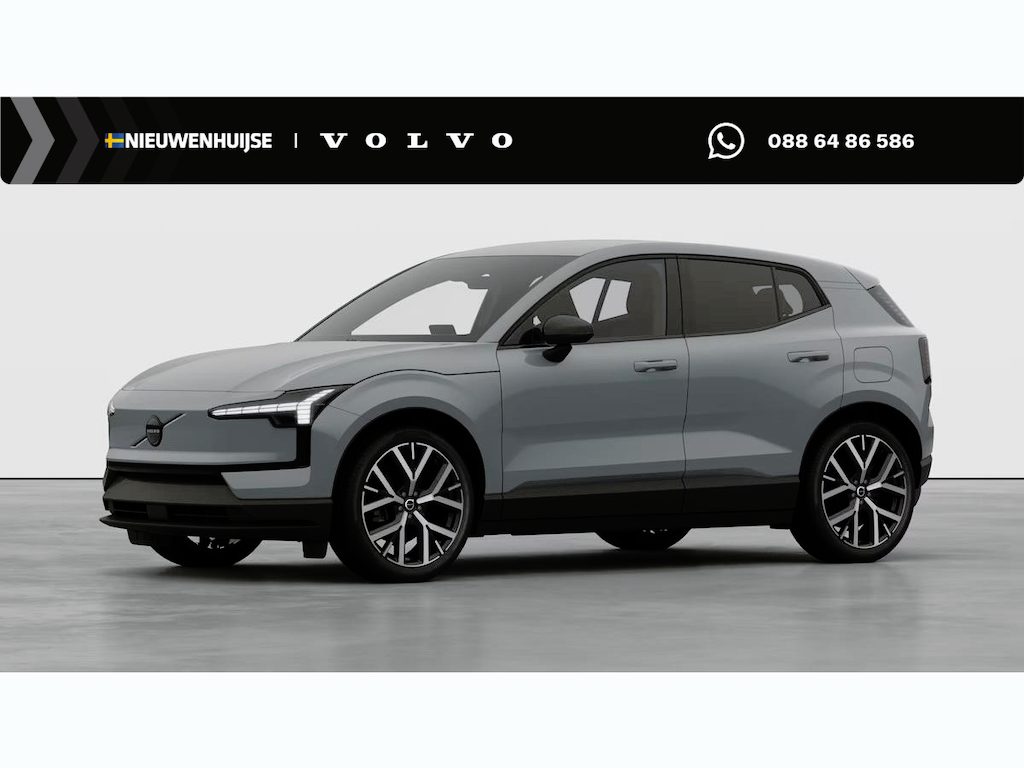 Volvo EX30 P5 Long Range Plus Black Edition Europa 69 kWh | Harman Kardon Audio | Adaptieve Cruise Control | BLIS | Stoel-/Stuurverwarming | Keyless | Elektrisch Verstelbare Voorstoelen | Black Interieur |