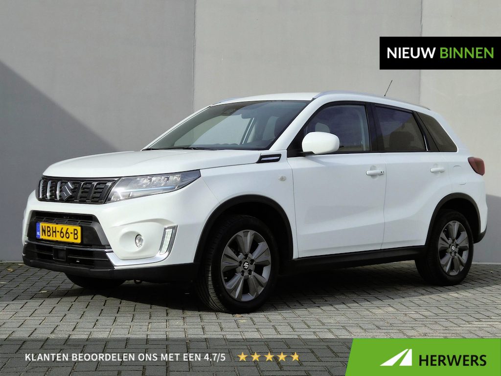 Suzuki Vitara 1.5 Hybrid Select AllGrip / Dealer Onderhouden / Adaptief Cruise Control / Stoelverwarming / Achteruitrijcamera / Apple Carplay & Android Auto / Trekgewicht 1.200 kg / Keyless Entry & Start / Climate Control / LM Velgen 17“ /