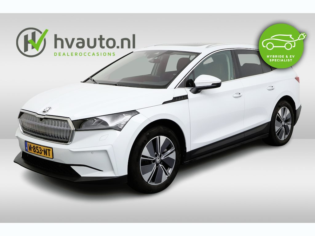 Skoda Enyaq iV 80 ECO SUITE 204PK SOH 90% | Leer | Panoramadak | Trekhaak | LED Matrix