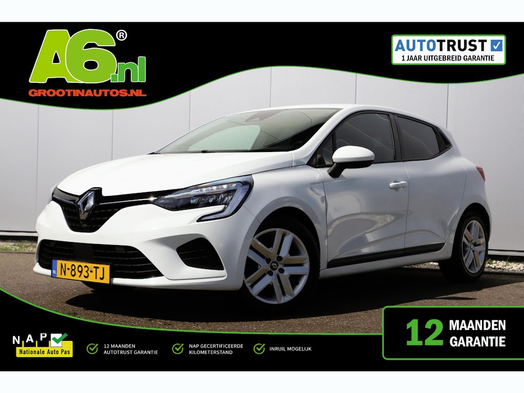 Renault Clio 1.0 TCe Business Zen Donkere Ramen Navigatie Carplay Android Airco Cruise Control LED