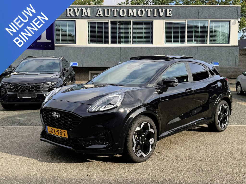 Ford Puma 1.0 EcoBoost Hybrid | WINTERPACK | PANORAMADAK | 155 PK! | TREKHAAK AFNEEMBAAR | ELEK. ACHTERKLEP