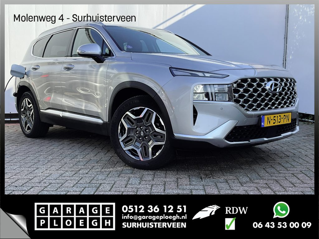 Hyundai Santa Fe 7-Pers 1.6 T-GDI 271pk PHEV Plug-In Leer Carplay Trekhaak Stoelverw. Plug-in 7-persoons