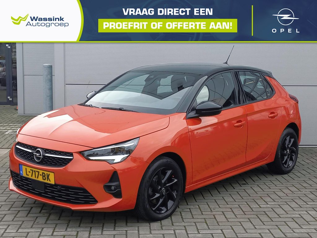Opel Corsa 1.2T 100pk GS-Line | Airconditioning | Navigatie via Apple/Android | Lm-velgen | Cruise control
