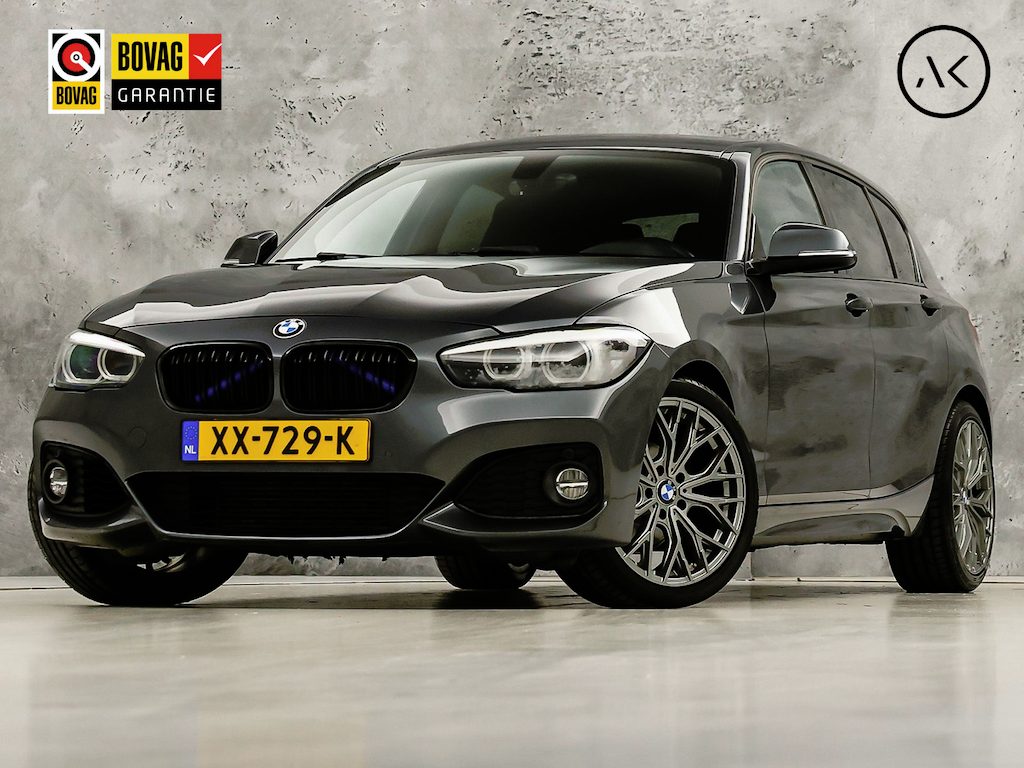 BMW 1-Serie 116i M Sport Shadow Line (NAVIGATIE, M PAKKET, CLIMATE, STOELVERWARMING, SPORTSTOELEN, GETINT GLAS, PARKEERSENSOREN, CRUISE, NIEUWSTAAT)