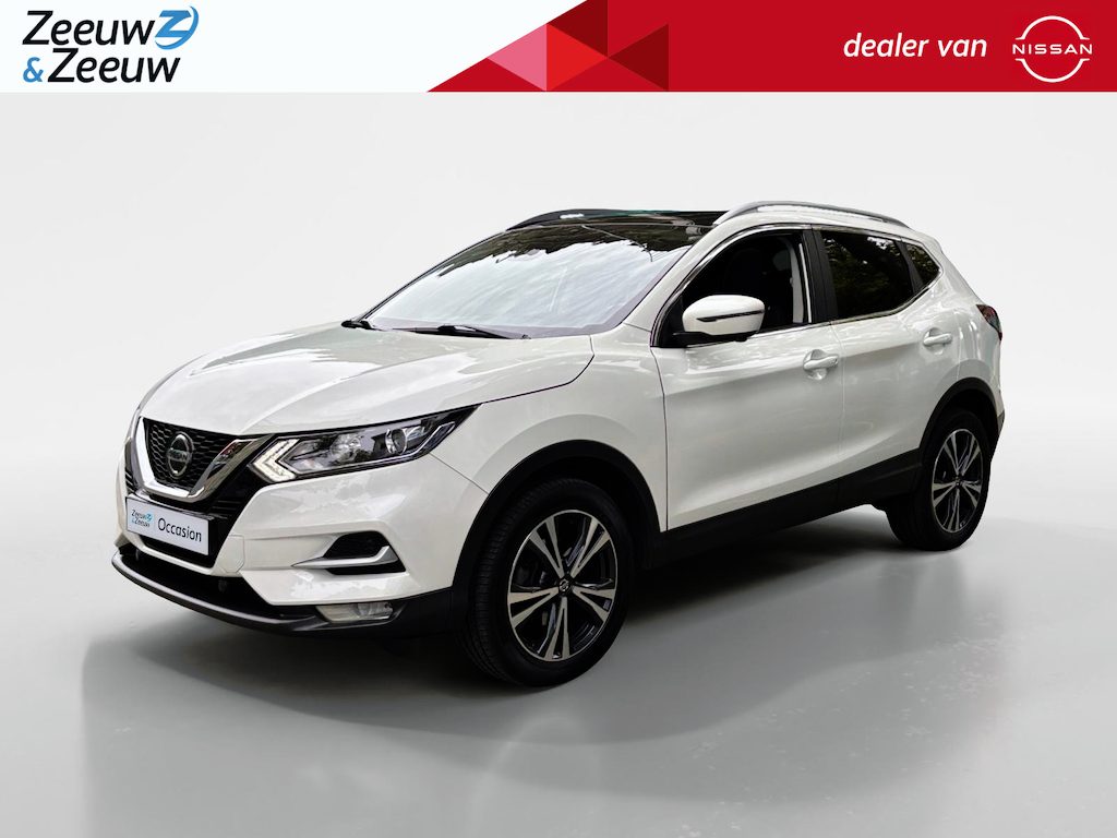 Nissan Qashqai 1.3 DIG-T Design Edition | Garantie t/m 2031! | Panoramadak | 360 camera | Airco | Navigatie | Cruise control |