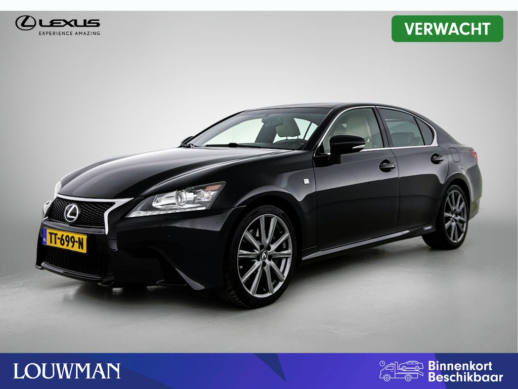 Lexus GS 300h F Sport Line | Dealer onderhouden | Lederen bekleding | Memory Seat | Stoelverwarming | Stoelventilatie | Blind Spot Monitor | Parkeersensoren voor+achter |