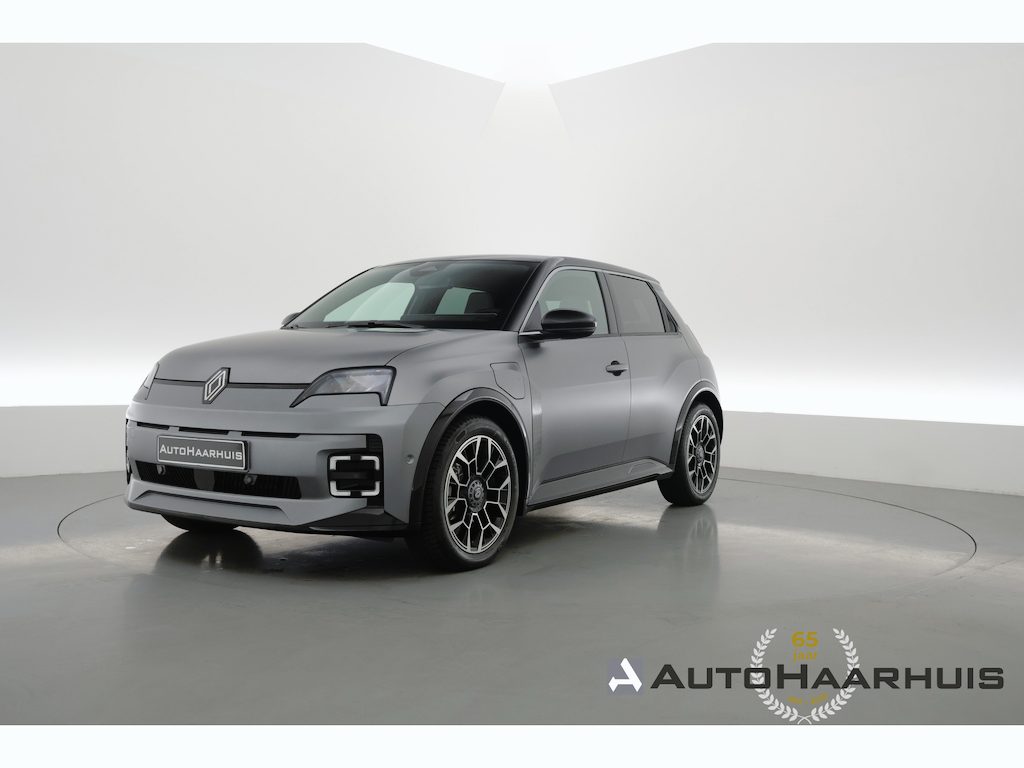 Renault R5 comfort range Roland-Garros 52 kWh | Rijklaar! | MAT Grijs | Pack Safety & Advanced Driving Assist | Camera | All seasons
