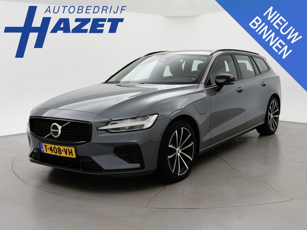 Volvo V60 2.0 T6 PLUG IN HYBRID 350 PK AWD PLUS DARK + WEGKL. TREKHAAK | ADAPTIVE CRUISE | LEDER | CAMERA