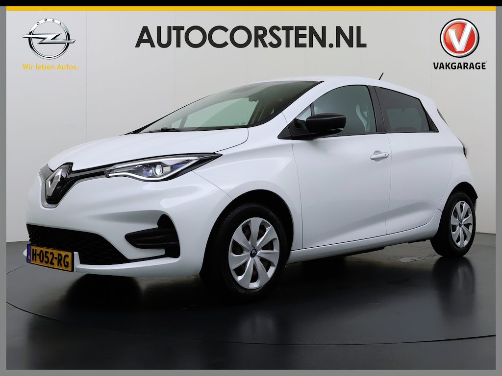 Renault Zoe 52kWh SOH 95% Eigen Accu R110 Warmtepomp Navi Ecc Pdc Isofix Bluetooth Apple Carplay/Android Auto Cruise Control Life Keyless Regen-Lichtsensor Privacy Glas Led DAB 1e Eigenaar Origineel Nederlandse Auto