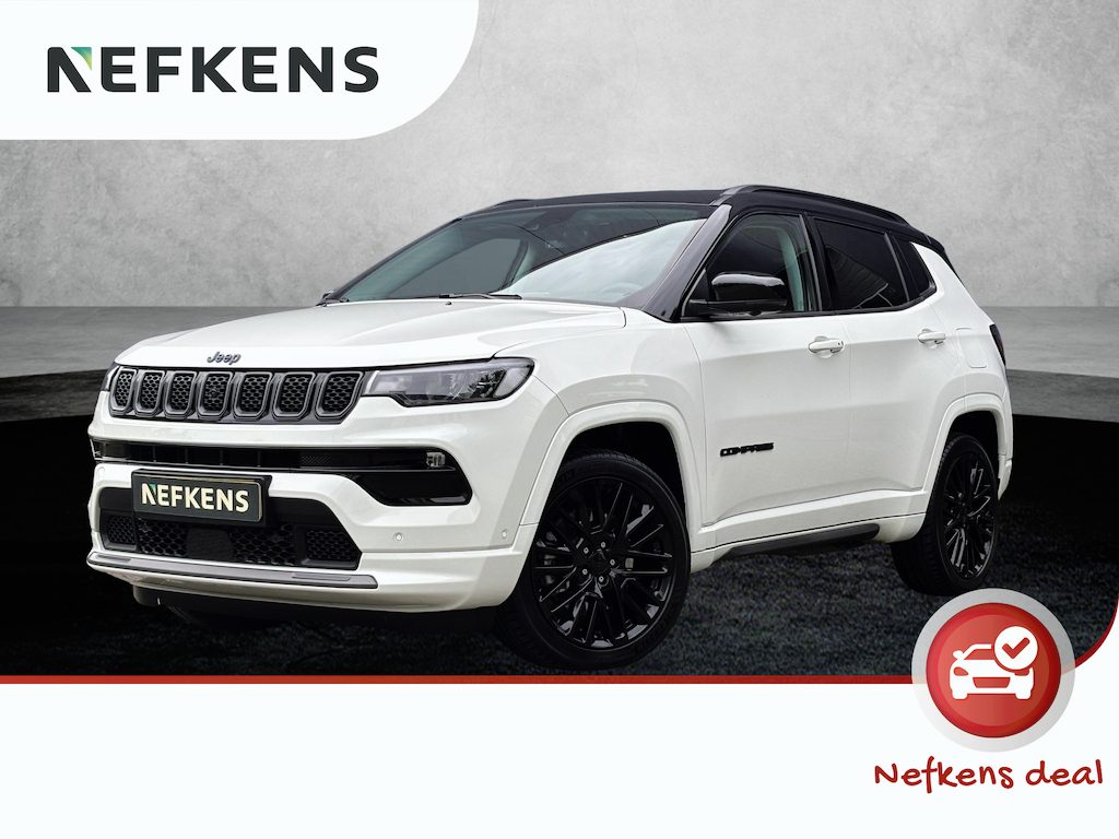 Jeep Compass 240pk Plug-in Hybrid S | Camera v+a | Stoelverwarming | Elektr. verst. bestuurderstoel | Premium audio | Navigatie