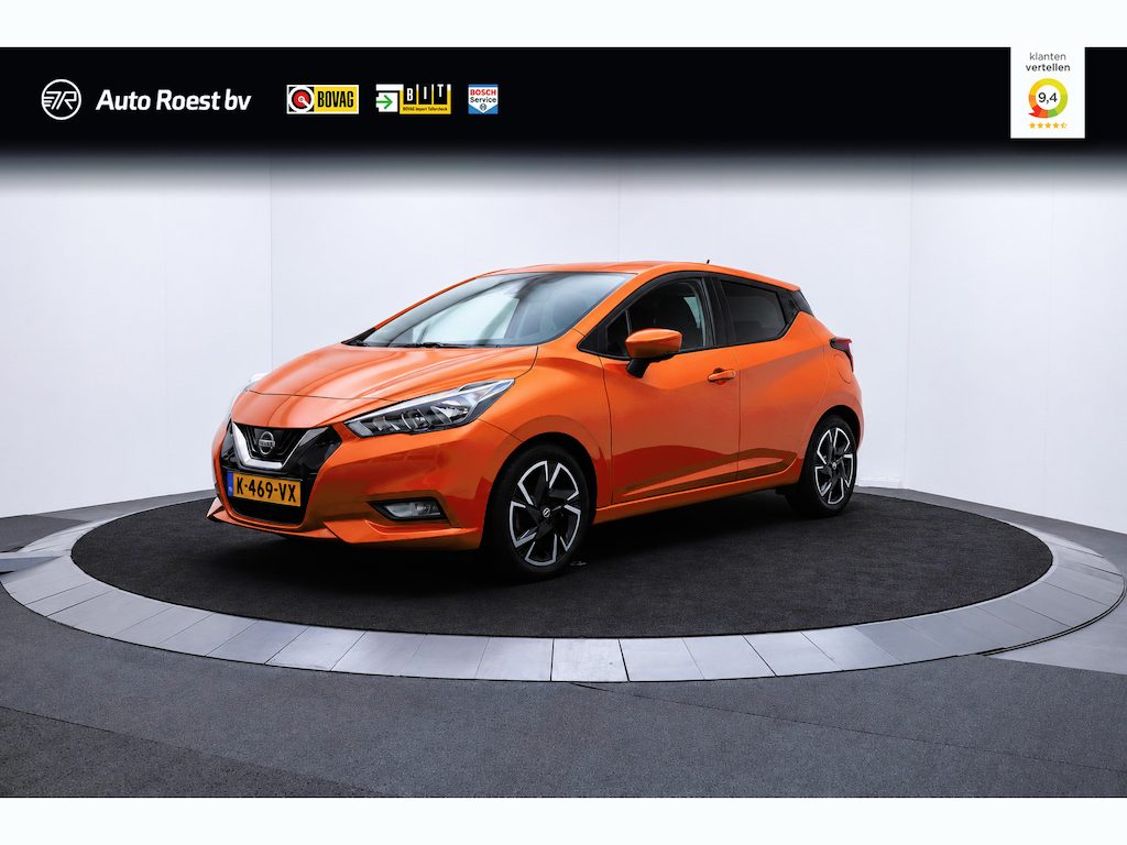 Nissan Micra 1.0 IG-T Tekna BOSE | 360 CAM | KEYLESS | CARPLAY | NAVI | BLINDSPOT | DAB | PDC V+A