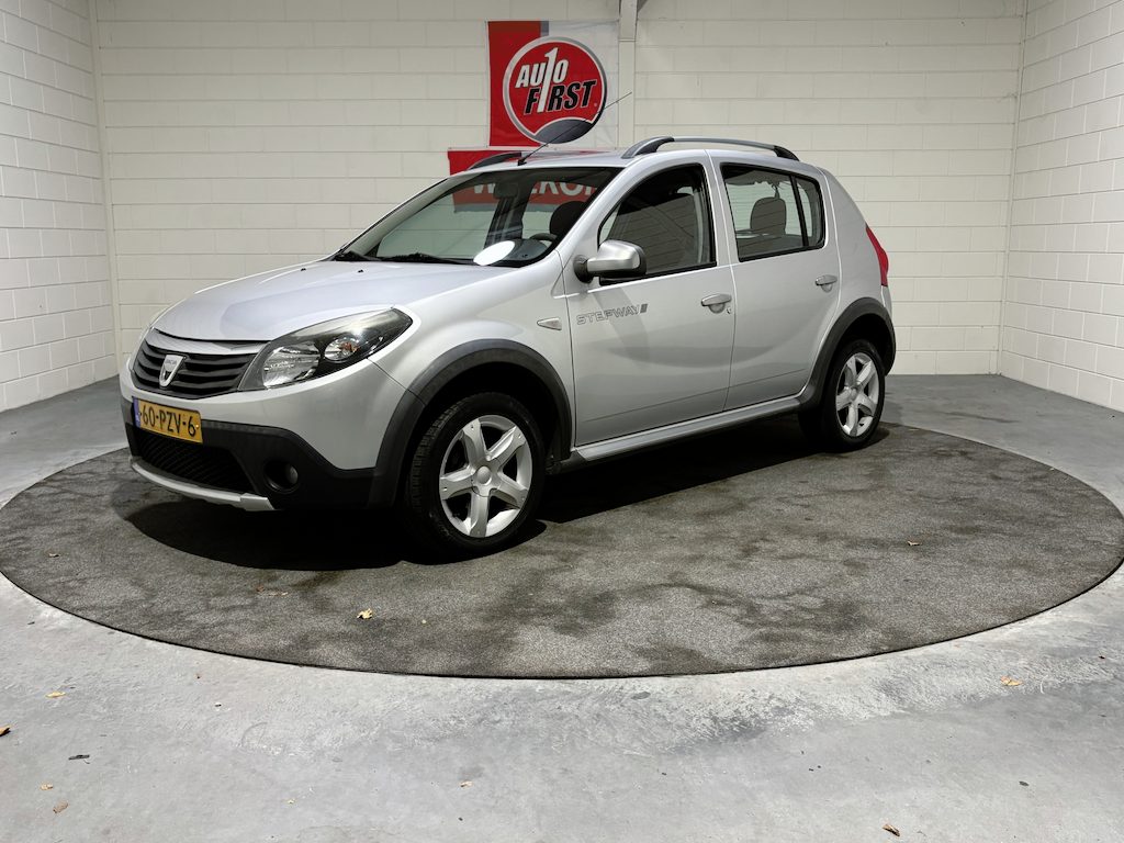 Dacia Sandero 1.6 Stepway, Lage km stand, 1e eigenaar, NL auto, Airco, Prijs incl. Nieuwe apk, beurt en 3 mnd garantie