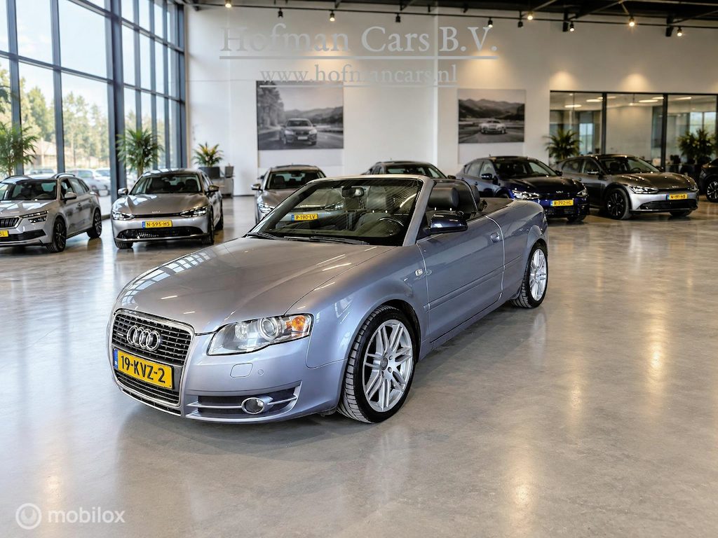 Audi A4 Cabriolet 3.2 V6 FSI Quattro Automaat | 6-Cilinder | Vierwielaandrijving | Zilvergrijs Metallic