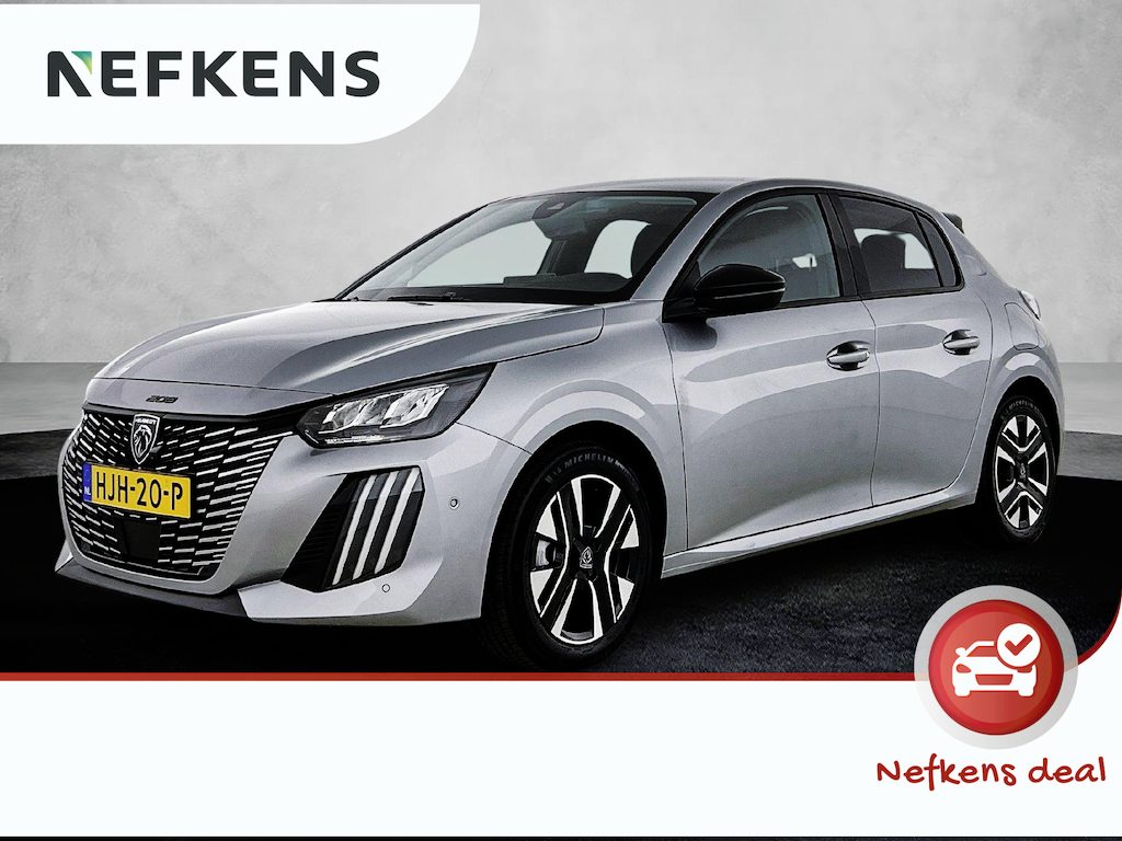Peugeot 208 110pk Hybrid Allure Automaat | Navigatie | Camera v+a | 16" LM velgen | Dodehoekdetectie | AppleCarplay/Android