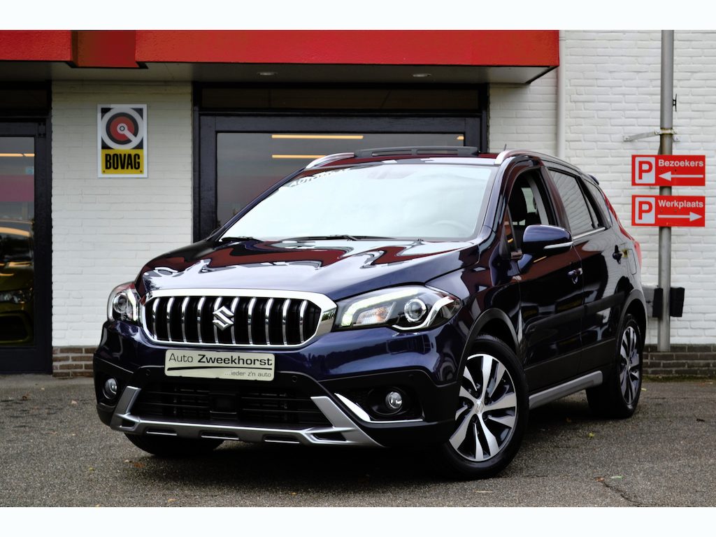 Suzuki S-Cross 1.4 Automaat, High Executive, Clima, Navi, Camera, Trekhaak, Open dak, Leder, etc etc