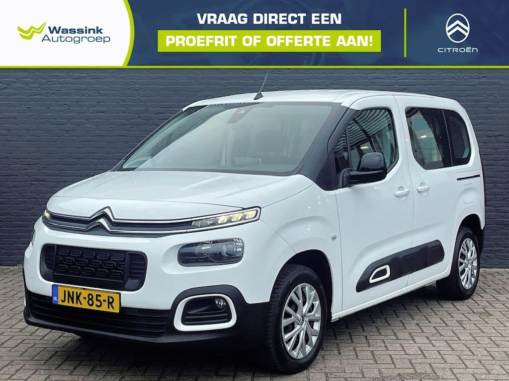 Citroën Berlingo 1.2 PureTech 130pk AUTOMAAT Feel uitvoering | Sensoren Achter | Carplay | Navigatie | 3-zits achterbank |