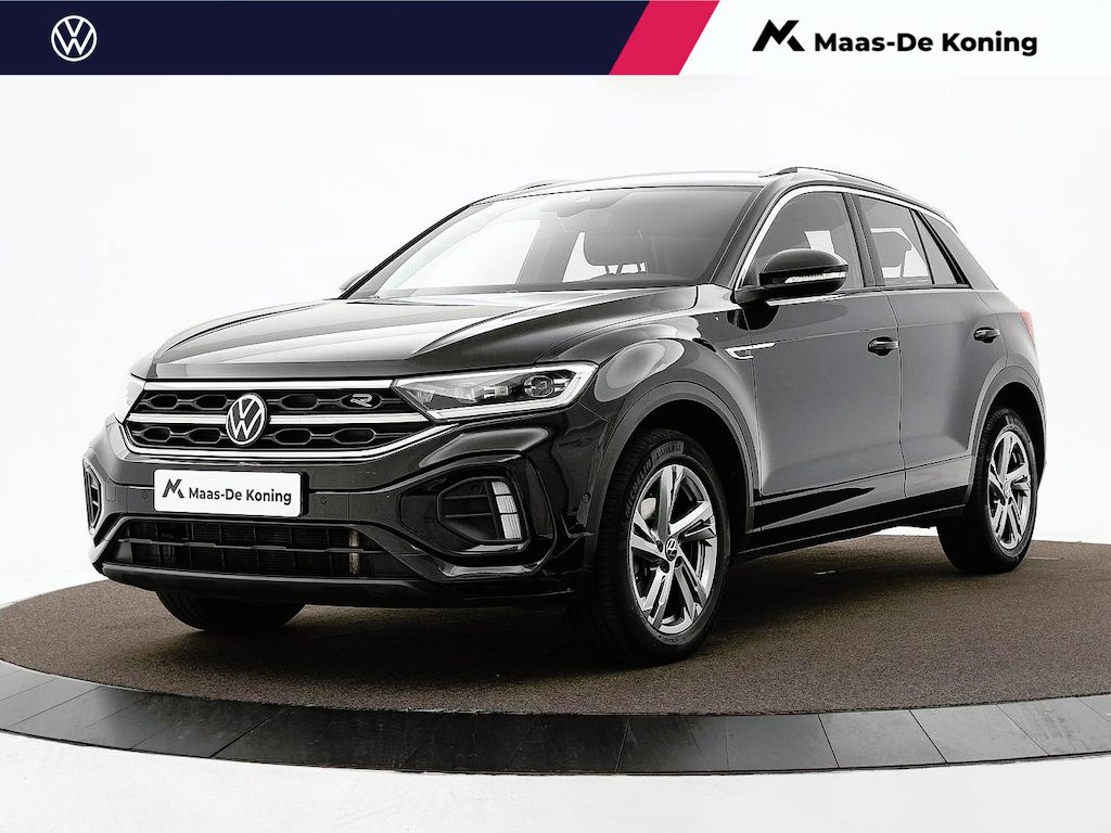 Volkswagen T-Roc 1.5 TSI 150pk DSG R-Line Business · Camera · Apple/Android Car Play · Stoelverwarming · Parkeerassistent · ACC · Draadloze Telefoonlader · Garantie t/m 12-04-2027 of 100.000