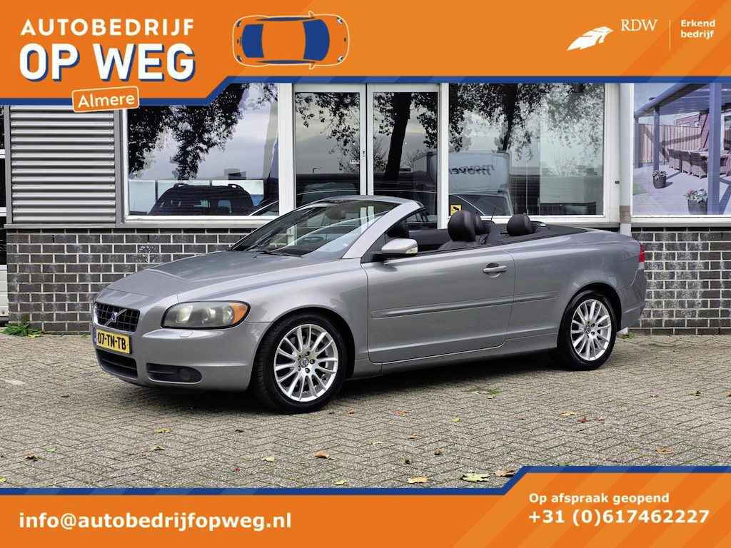 Volvo C70 Convertible 2.4i Momentum | Cabrio | Automaat | NAP | Leder | Stoelverwarming | Hardtop