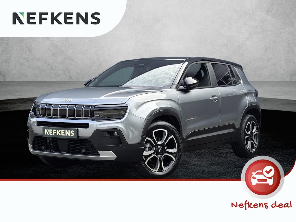 Jeep Avenger 110pk e-Hybrid Summit Automaat | Schuifdak | Navigatie | Stoelverwarming | Premium audio