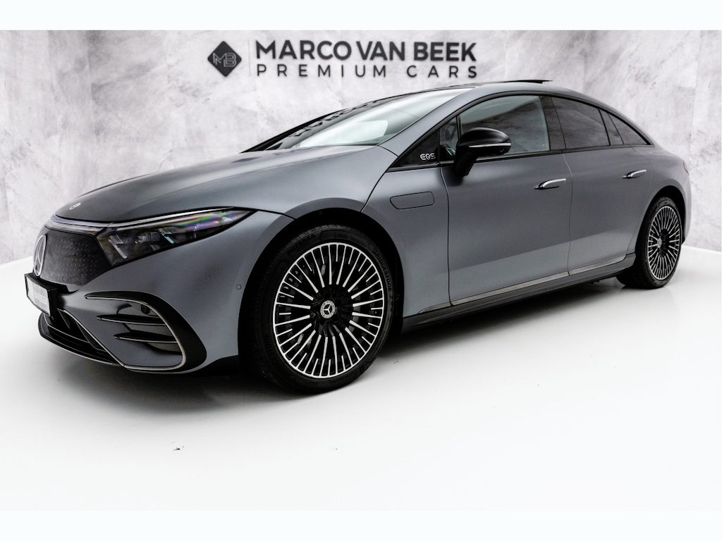 Mercedes-Benz EQS 580 4MATIC AMG Line 108 kWh | Pano | Hyperscreen | Burmester | Achterassturing