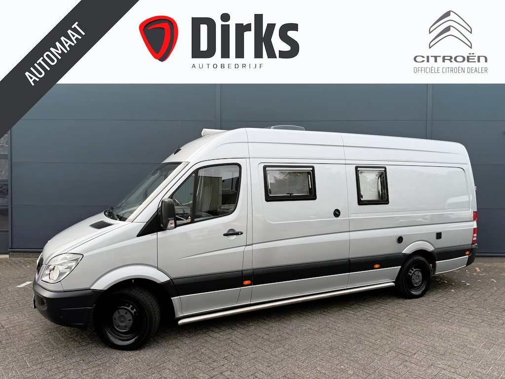 Mercedes-Benz Camper Sprinter 311CDI (Luchtvering - Truma Verwarming - 3-pits gasstel - Trekhaak - Toilet - Airco - Parkeersensoren V+A - Cruise Controle - Bearlock)
