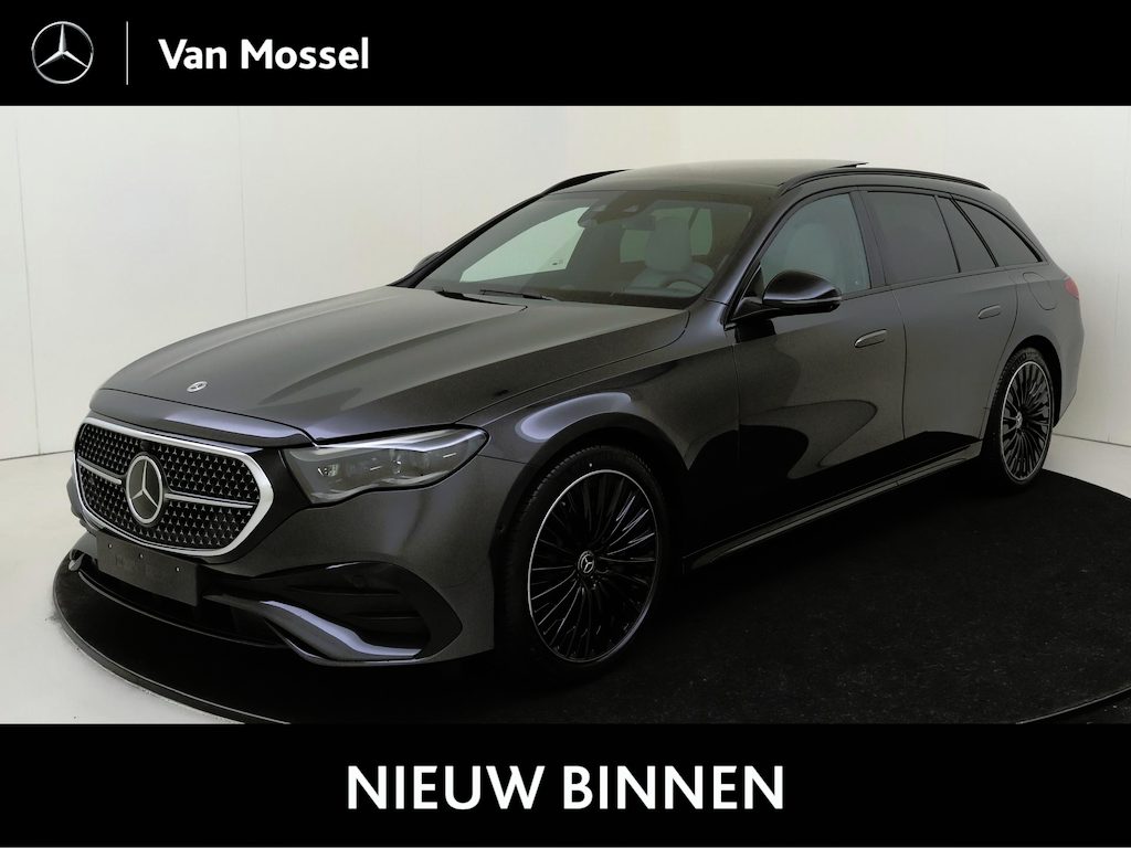 Mercedes-Benz E-klasse Estate 300 e Business Solution AMG Premium Pakket - Rijassistentiepakket Plus - Panoramadak - Trekhaak - 20 Inch