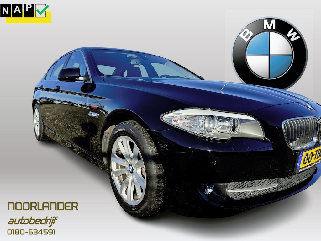 BMW 5-Serie 520i Automaat | Leder | 184pk