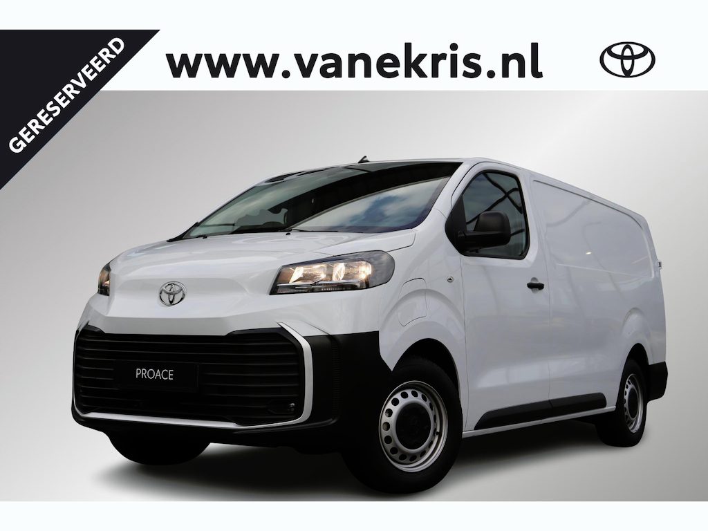 Toyota PROACE Electric Worker Challenger Limited L2 75 kWh, parkeersensoren, Apple Carplay/ Android Auto, Laadruimte afgewerkt.
