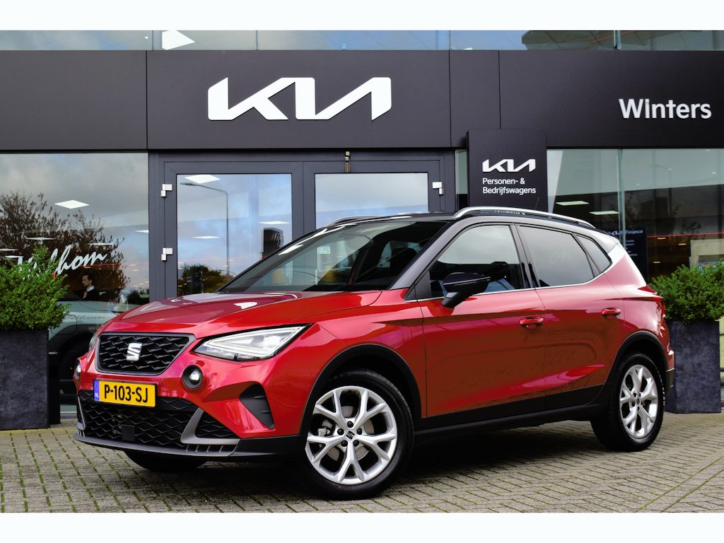 SEAT Arona 1.0 TSI FR Business Intense DSG7 | Stoelverw | Navi | Cr.Control & Climate Control | PDC | LED | Bluetooth |