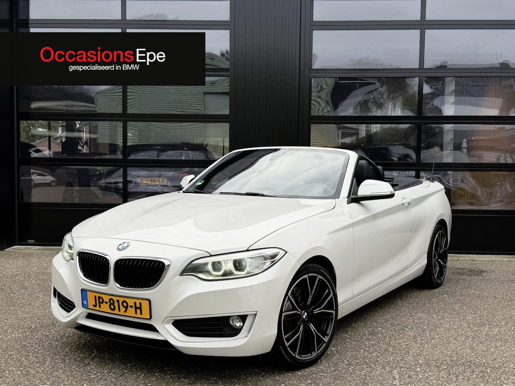 BMW 2-Serie Cabrio 220i Sport Line Performance NL Auto!