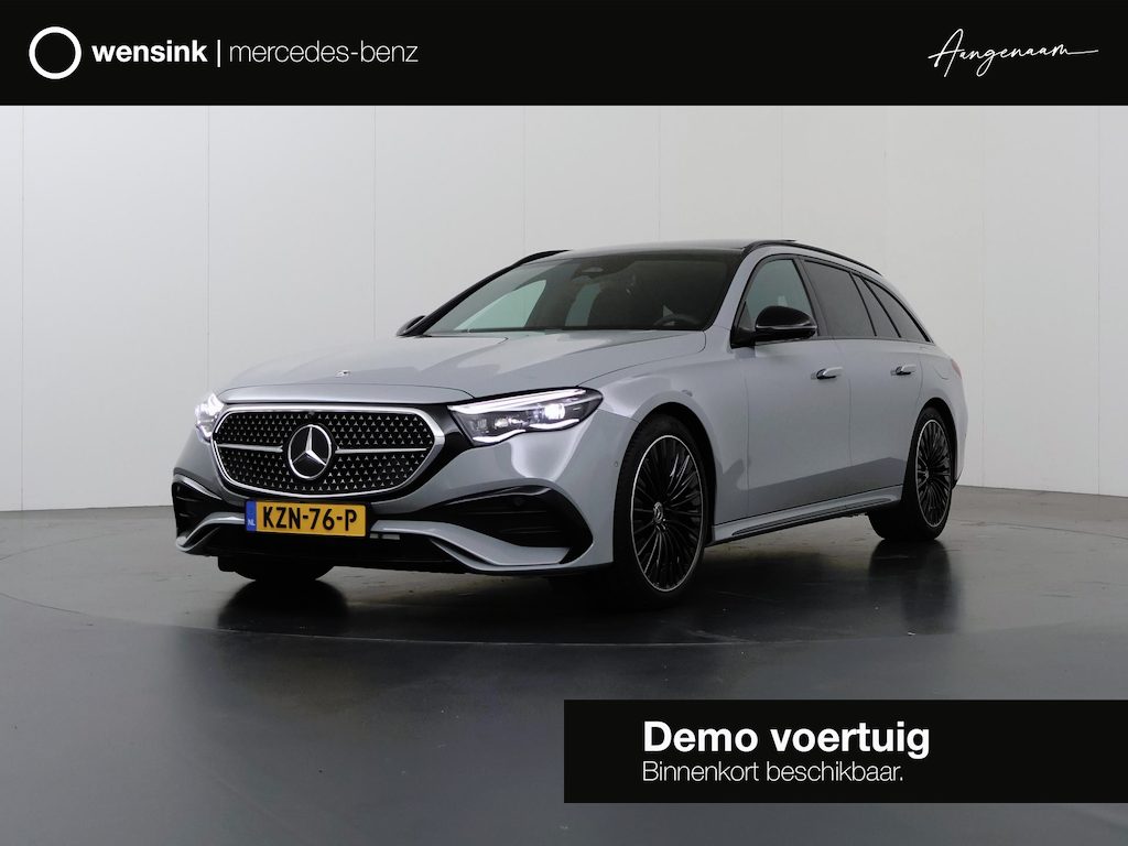 Mercedes-Benz E-klasse Estate 300e Business Solution AMG | Premium pakket | Stoelventilatie | Panoramaschuifdak  | Winterpakket |