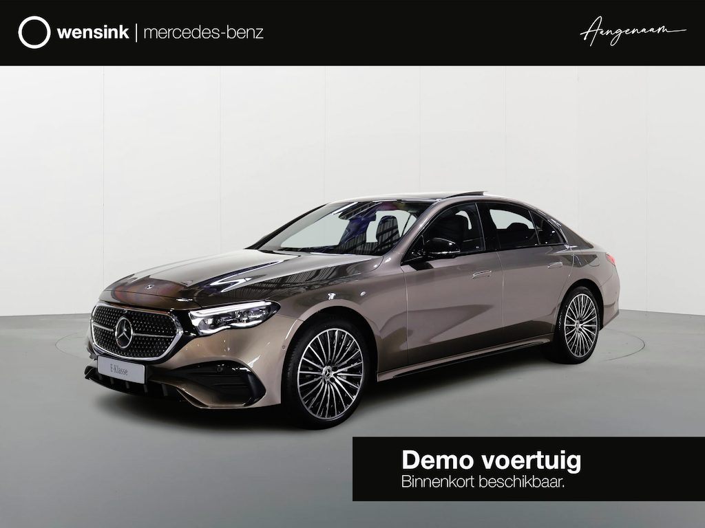 Mercedes-Benz E-klasse 300e Sport Edition | Panoramaschuifdak | Nightpakket | Premium plus pakket | Rijassistentiepakket Plus | Stoelventilatie | Burmester | 360° camera |