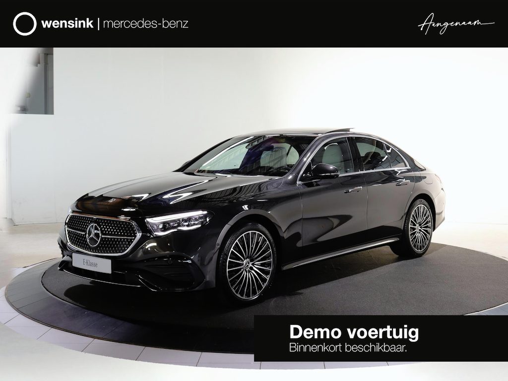 Mercedes-Benz E-klasse 300e Sport Edition | Panoramaschuifdak | Premium Plus | Head-up | Stoelventilatie | Burmester | Nightpakket |