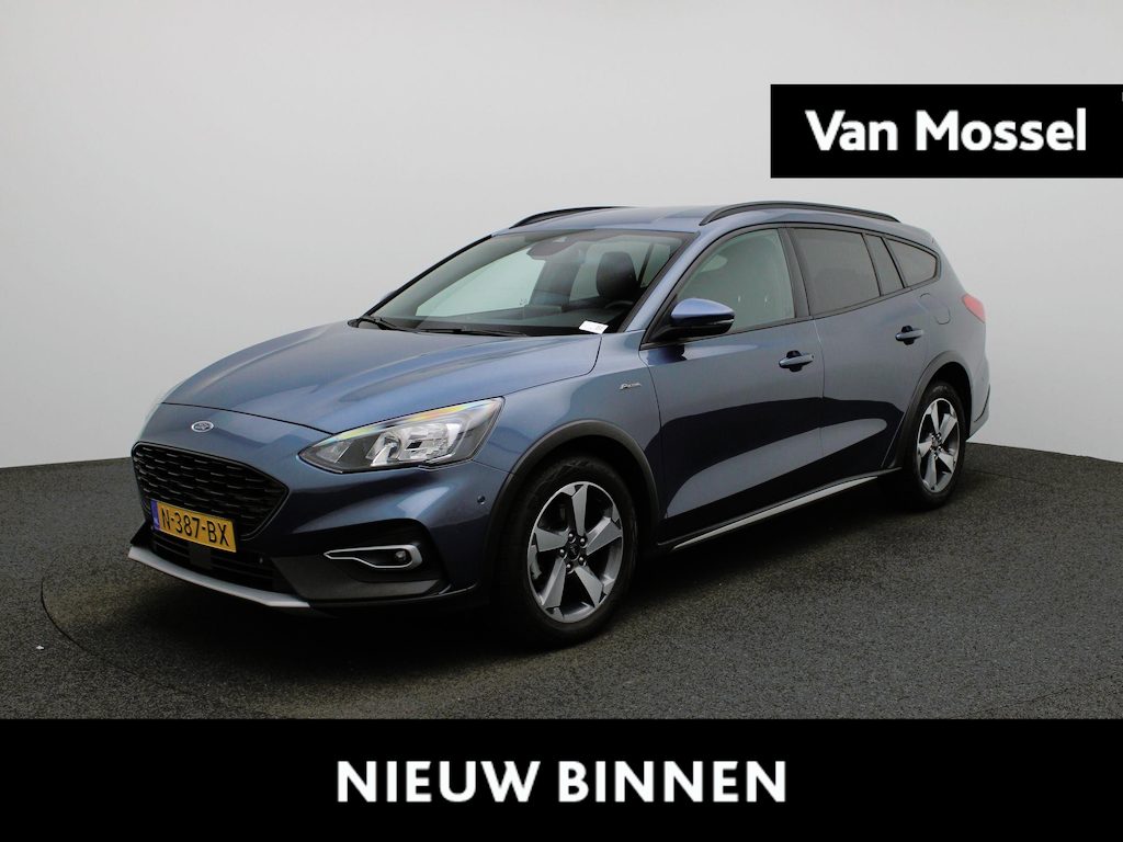 Ford Focus Wagon 1.0 EcoBoost Active X Business | Apple Carplay/Android Auto | Achteruitrijcamera | Cruise Control | Winterpakket | Lichtmetalen Velgen |