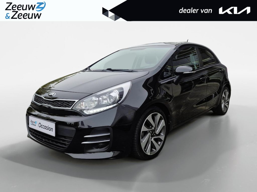 Kia Rio 1.2 CVVT ExecutiveLine | Airco | Navi | Camera | Schuifdak | LM Velgen | Stoelverwarming | Stuurverwarming | Trekhaak |