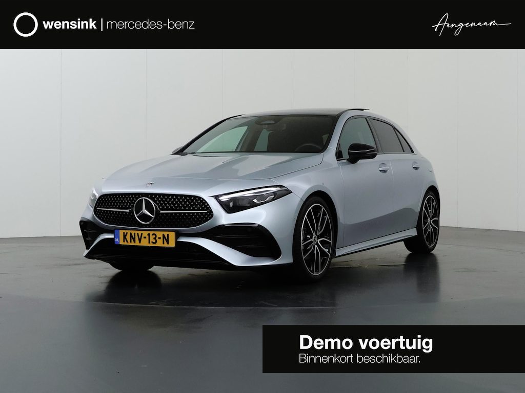 Mercedes-Benz A-klasse 180 Business Solution AMG | Panoramaschuifdak | Premium plus | Head-Up | Stoelverwarming | Achteruitrijcamera | MULTIBEAM LED |