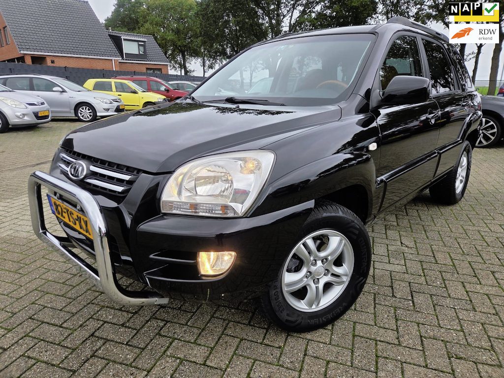 Kia Sportage 2.0 CVVT M-bition 2007. Climate/Stoelverwarming/Trekhaak Etc.. APK 10-2027