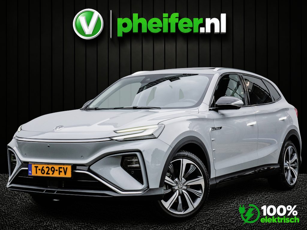 MG Marvel R Luxury 70 kWh SOH 95% Elek. panoramadak/ 360 camera/ Lederen int./ Stoelverw.+Ventilatie/ Adapt. cruise