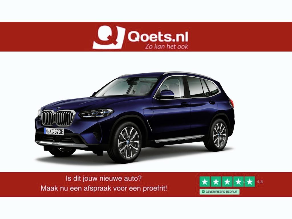 BMW X3 xDrive30e Active Cruise Control - Head up - Elektrisch verstelbare stoelen - Stoelverwarming voor/achter - Geluiddempende/getinte ruiten - Comfort Access - BMW Laserlight - Sportstoelen -