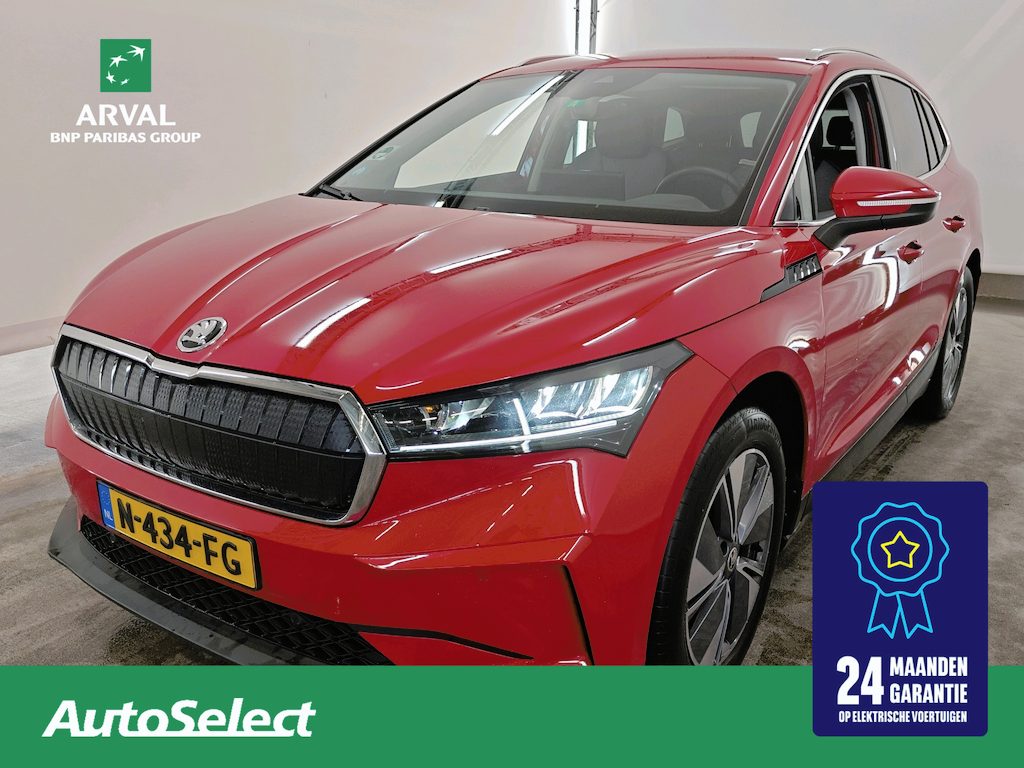 Skoda Enyaq iV 80 204pk | SOH 93% | Trekhaak | Assistentie | Klimaat | Comfort | ACC | Stoelverwarming | Keyless | CarPlay | 19"